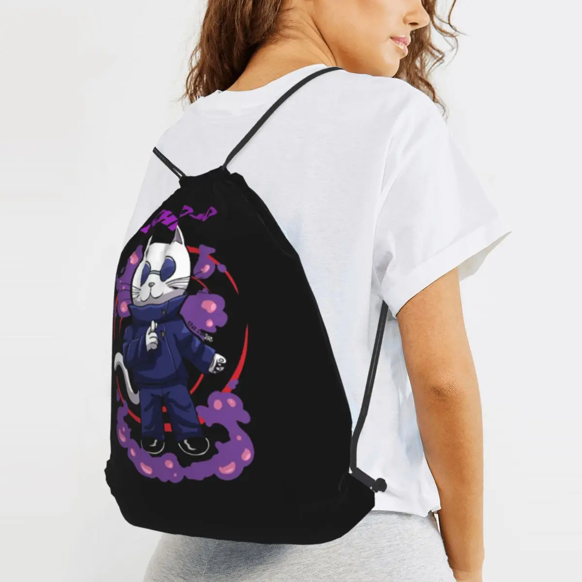 MICHI GOJO Backpacks Casual Drawstring Bags Sundries Bag Book Bags for Man Woman Students
MICHI GOJO Backpacks Casual Drawstring Bags Sundries Bag Book Bags for Man Woman Students