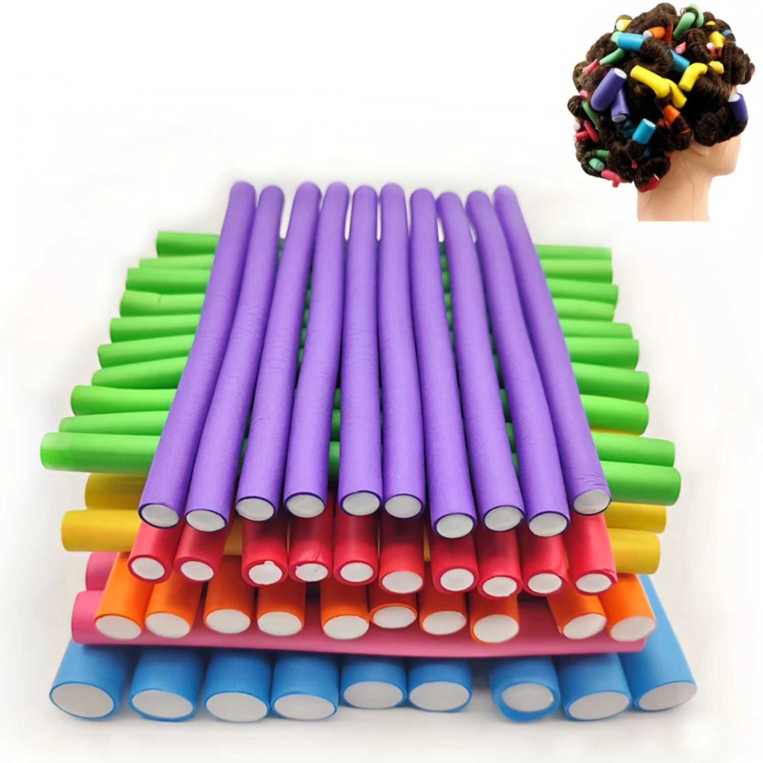 SoftTouch Bendy Curlers - Flexible Heatless Hair Rollers for Effortless, Salon-Quality Soft Foam Curls and Natural-Looking Resul
SoftTouch Bendy Curlers - Flexible Heatless Hair Rollers for Effortless, Salon-Quality Soft Foam Curls and Natural-Looking Resul