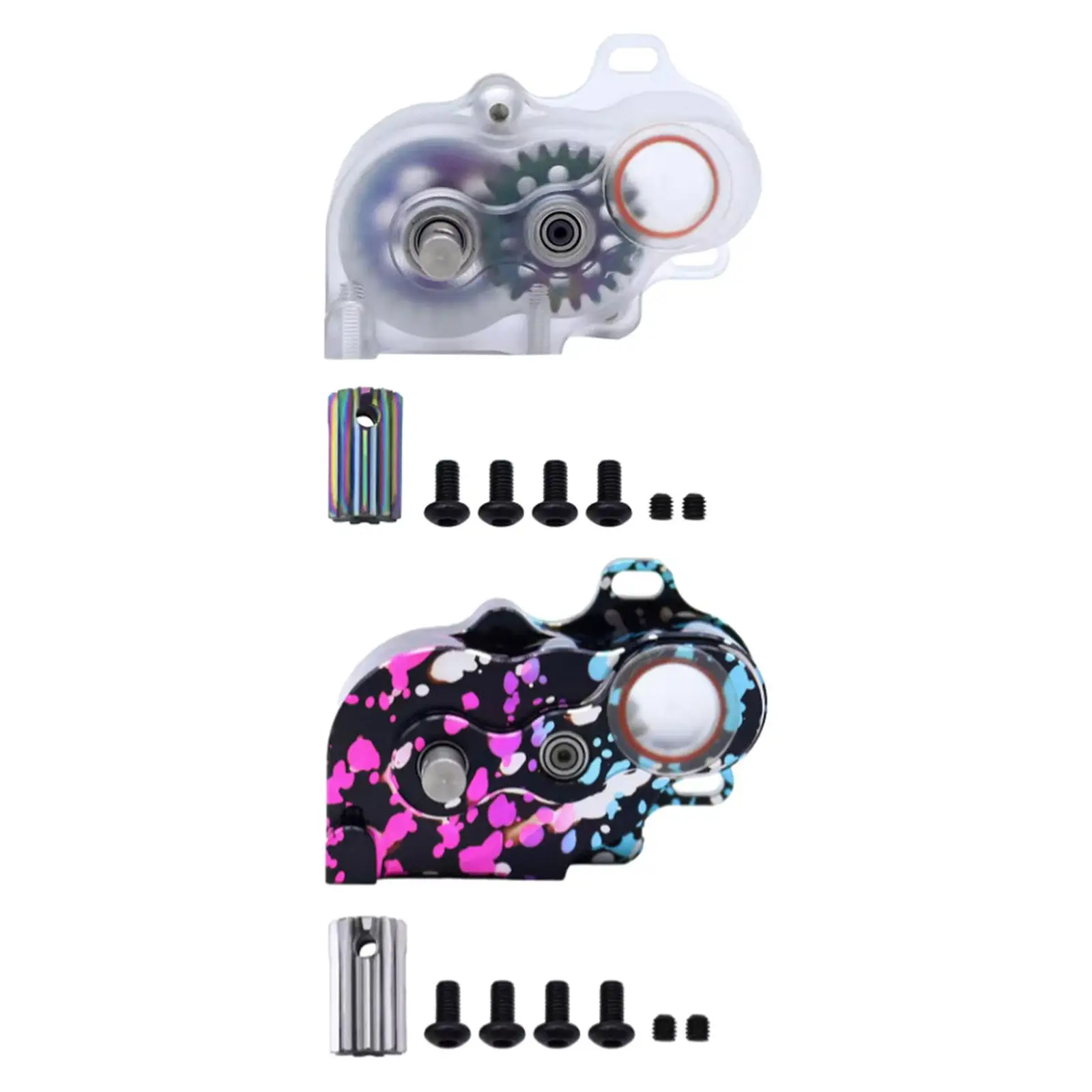 RC Crawler Gearbox Harden Steel Gears Easy to Install Spare Parts for Hobby DIY Modified 1:10 RC Crawler Car Accessory Model
RC Crawler Gearbox Harden Steel Gears Easy to Install Spare Parts for Hobby DIY Modified 1:10 RC Crawler Car Accessory Model