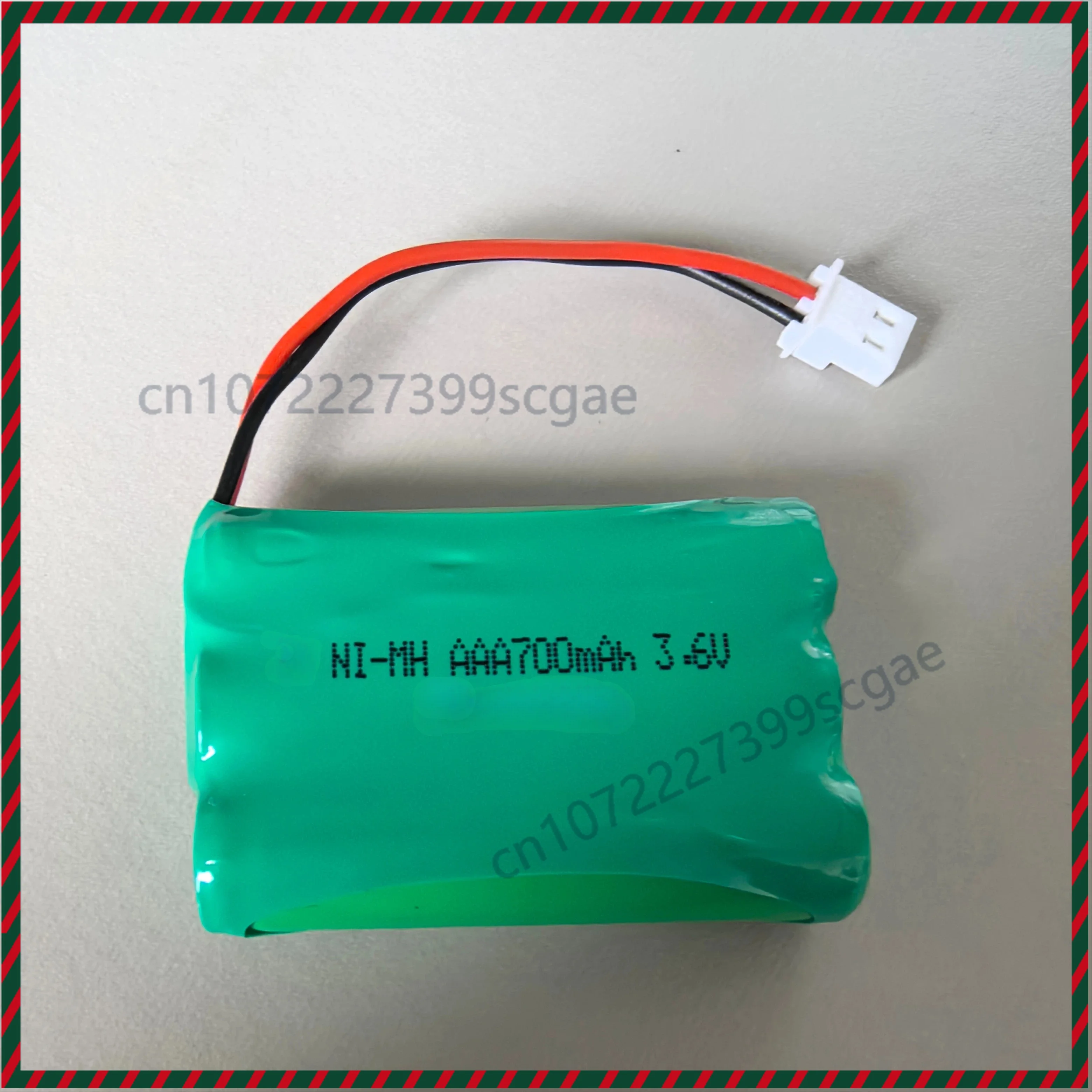 2pcs Ni-MH Rechargeable Battery Pack 3.6V 700mAh for Smart Fitness Equipment Control Handle
2pcs Ni-MH Rechargeable Battery Pack 3.6V 700mAh for Smart Fitness Equipment Control Handle