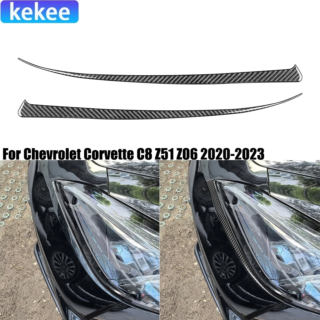 For Chevrolet Corvette C8 Z51 Z06 2020-2025 Carbon Fiber Headlight Decorative Strip Car Accessories Exterior Cover Sticker Trim
For Chevrolet Corvette C8 Z51 Z06 2020-2025 Carbon Fiber Headlight Decorative Strip Car Accessories Exterior Cover Sticker Trim