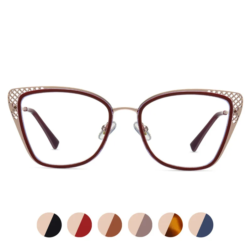 2025 High-quality TR90 metal eyeglasses frame fashion cat-eye anti-blue light glasses frame computer radiation glasses whosale
2025 High-quality TR90 metal eyeglasses frame fashion cat-eye anti-blue light glasses frame computer radiation glasses whosale
