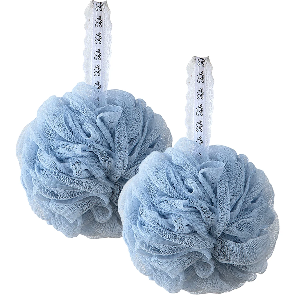 2 Pcs Shower Sponge Bath Ball Wear resistant Lanyard Convenient Bathing Hotel Loofah PE Material Thick Strong Gentle
2 Pcs Shower Sponge Bath Ball Wear resistant Lanyard Convenient Bathing Hotel Loofah PE Material Thick Strong Gentle