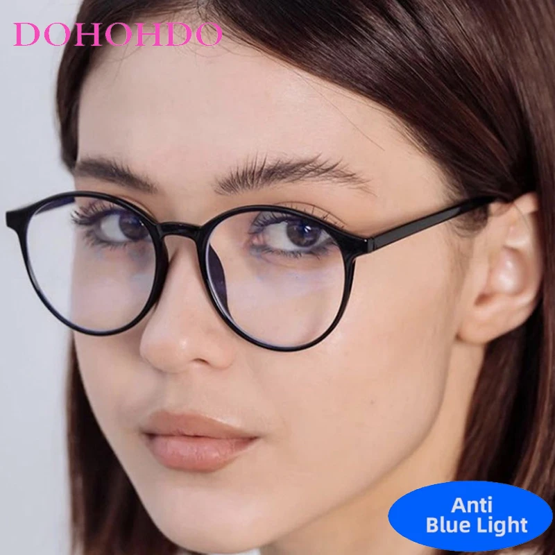 TR90 Classic Round Frame Blue Light Blocking Glasses Women Fashion Designers Computer Eye Protection Eyewear For Reading Очки
TR90 Classic Round Frame Blue Light Blocking Glasses Women Fashion Designers Computer Eye Protection Eyewear For Reading Очки