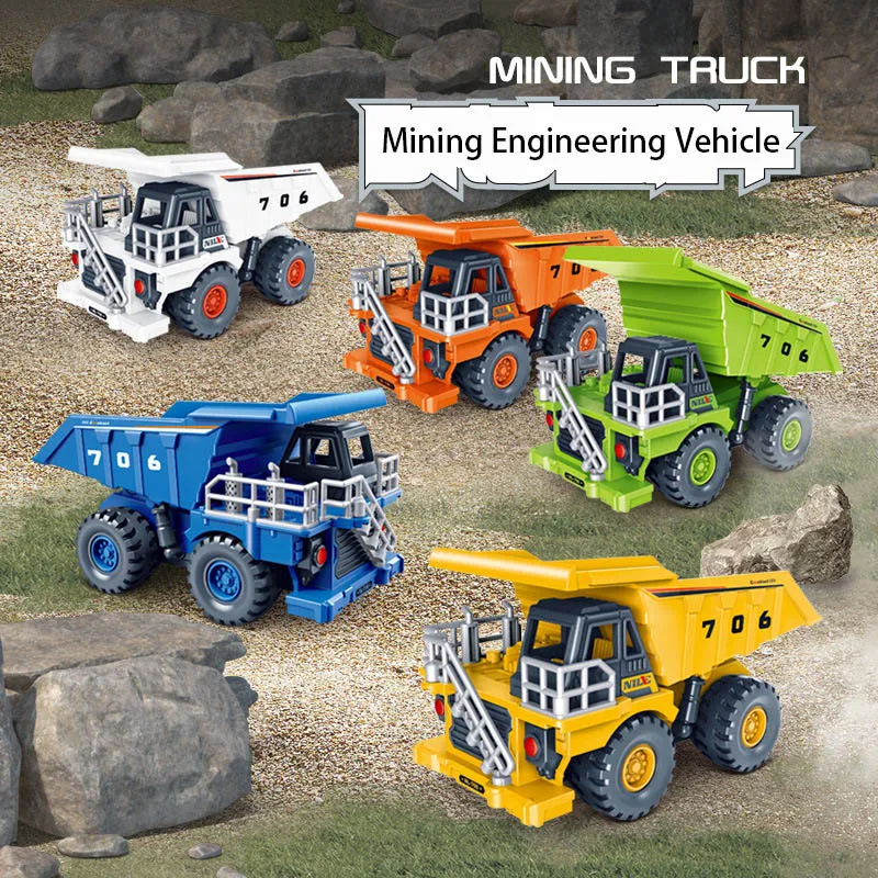 Children Inertia Car Toy Simulation Mining Engineering Car Toy Model Creative Desktop Games Pull Back Car Mining Car Boy Gift 
Children Inertia Car Toy Simulation Mining Engineering Car Toy Model Creative Desktop Games Pull Back Car Mining Car Boy Gift