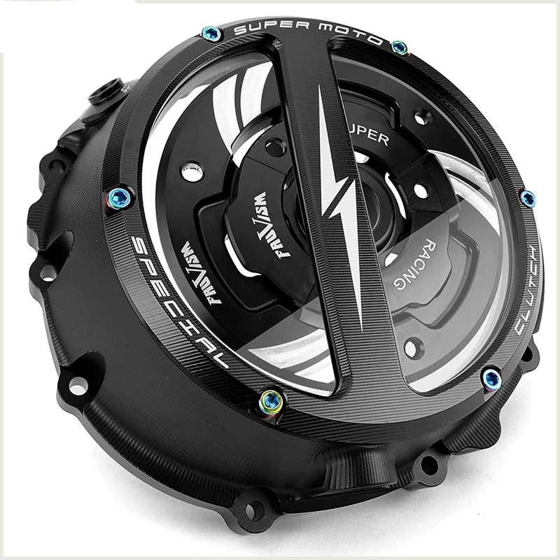 For BMW S1000R S1000RR S1000XR HP4 Clear Clutch Cover Spring Retainer Guard - Durable Protection for S1000 Series Bikes
For BMW S1000R S1000RR S1000XR HP4 Clear Clutch Cover Spring Retainer Guard - Durable Protection for S1000 Series Bikes