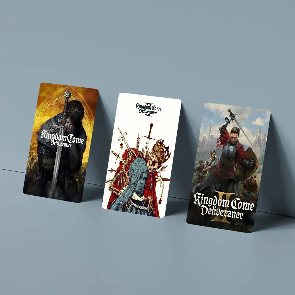 K-Kingdom Come Deliverance 2 KCD Credit Card 4PCS Anti-scratch Waterproof Stickers for Bank Debit Decorative Protection
K-Kingdom Come Deliverance 2 KCD Credit Card 4PCS Anti-scratch Waterproof Stickers for Bank Debit Decorative Protection