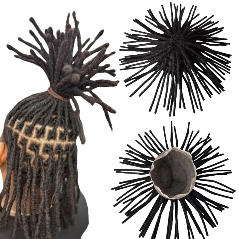 16Inches Cambodian Virgin Human Hair Replacement #1b Black Color 8x10 Full Lace Toupee Dreadlocks Unit for Black Men
16Inches Cambodian Virgin Human Hair Replacement #1b Black Color 8x10 Full Lace Toupee Dreadlocks Unit for Black Men