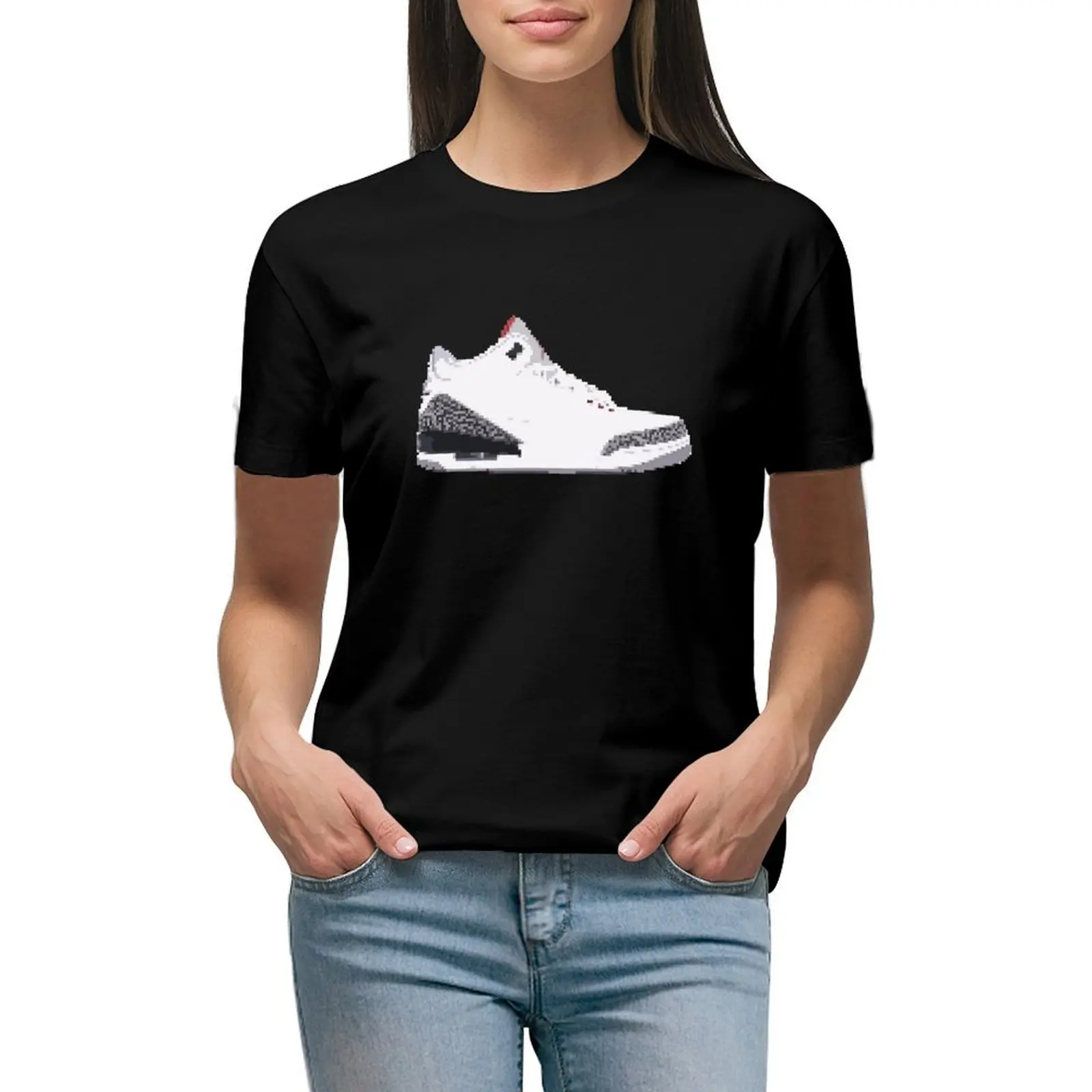 AJ III - pixelated RETRO 8Bit STYLE T-shirt korean fashion kawaii clothes western t-shirt dress for Women
AJ III - pixelated RETRO 8Bit STYLE T-shirt korean fashion kawaii clothes western t-shirt dress for Women