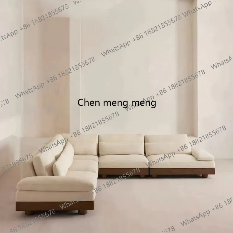 Black walnut Nordic solid wood sofa living room simple modern retro minimalist sofa B & B
Black walnut Nordic solid wood sofa living room simple modern retro minimalist sofa B & B