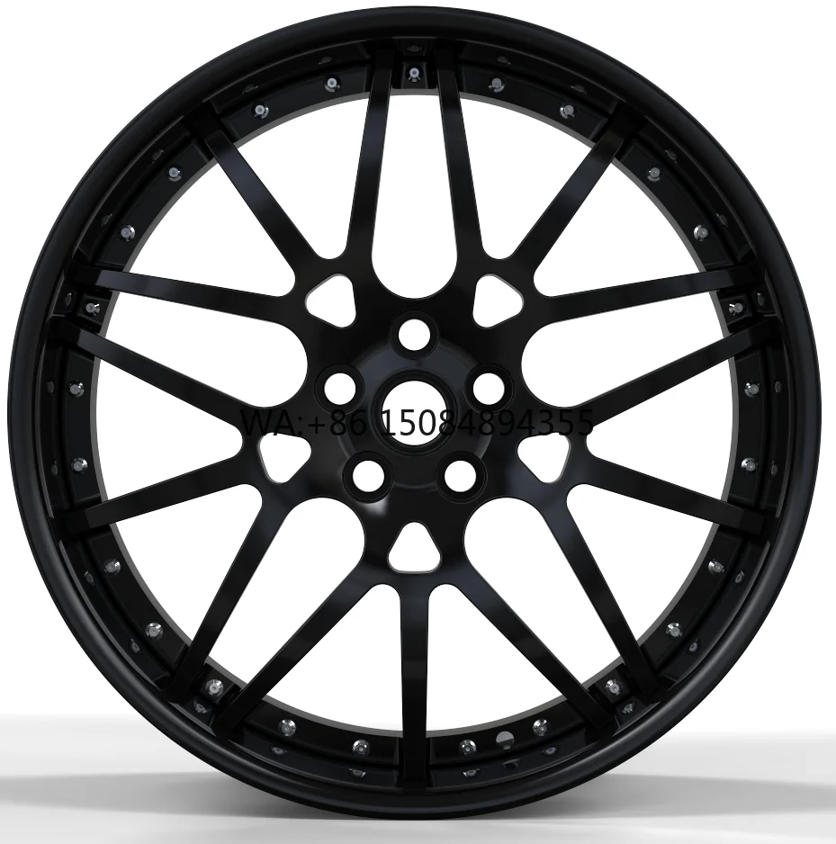 Two-Piece Black Concave Forged Aluminium Alloy Wheels 5x112 ET30/40mm 18-22 Inch High Performance Passenger Car Rims
Two-Piece Black Concave Forged Aluminium Alloy Wheels 5x112 ET30/40mm 18-22 Inch High Performance Passenger Car Rims