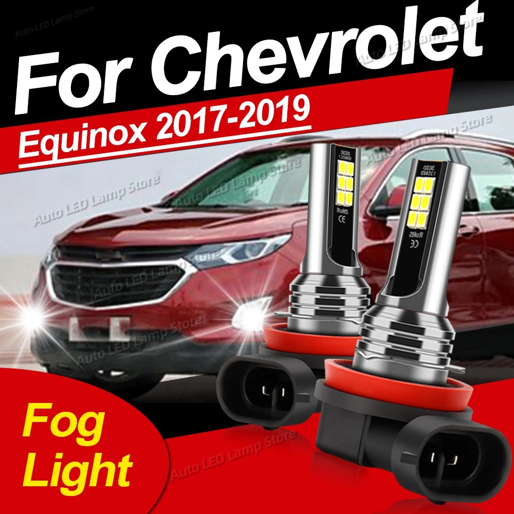 2pcs Car LED Front Fog Light Bulbs 6000K Fog Lamp For Chevrolet Equinox 2017 2018 2019 Plug and Play 80W Accessories
2pcs Car LED Front Fog Light Bulbs 6000K Fog Lamp For Chevrolet Equinox 2017 2018 2019 Plug and Play 80W Accessories