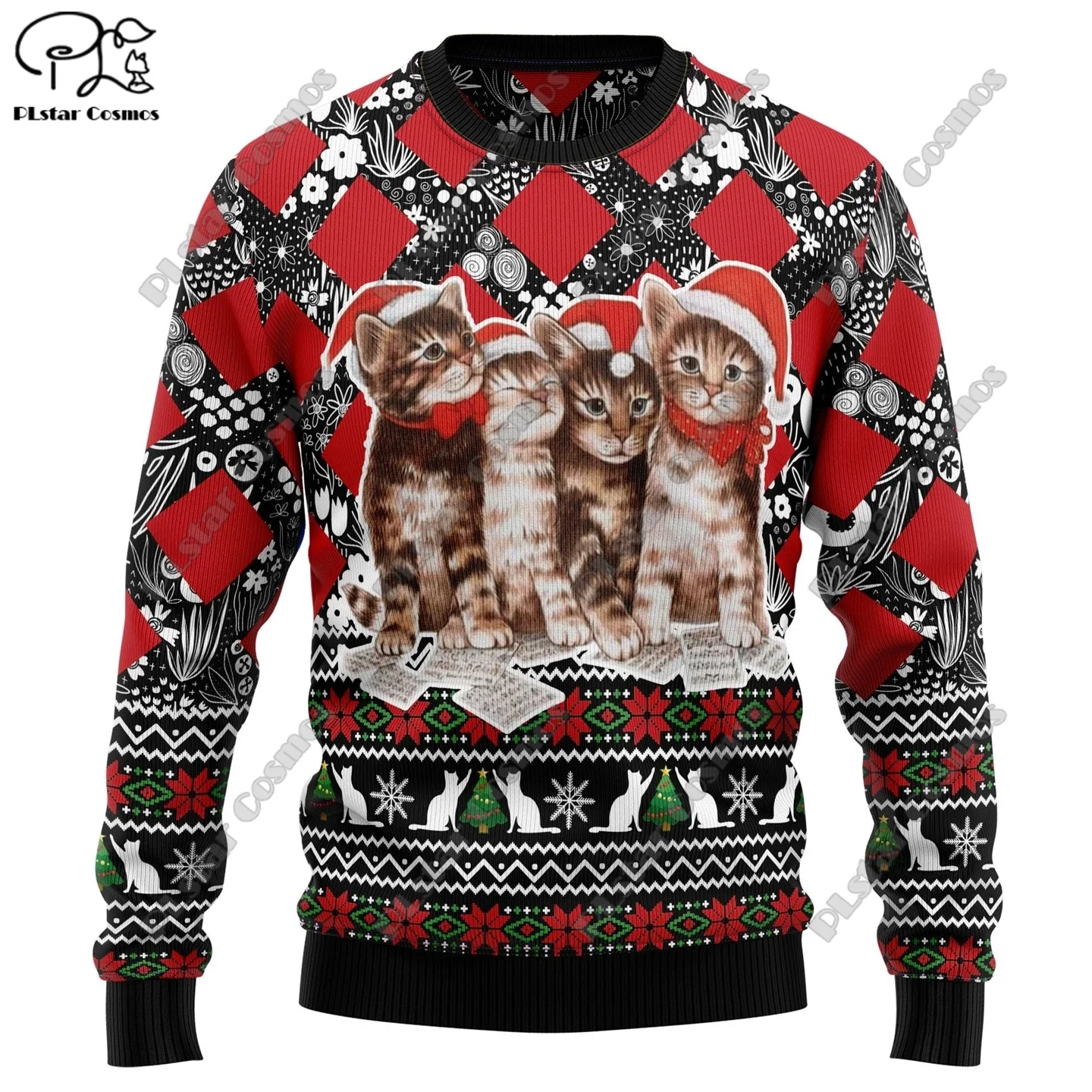 New 3D Printed Animal Custom Series Cute Christmas Pattern Ugly Sweater Street Casual Winter Sweatshirt S-20
New 3D Printed Animal Custom Series Cute Christmas Pattern Ugly Sweater Street Casual Winter Sweatshirt S-20