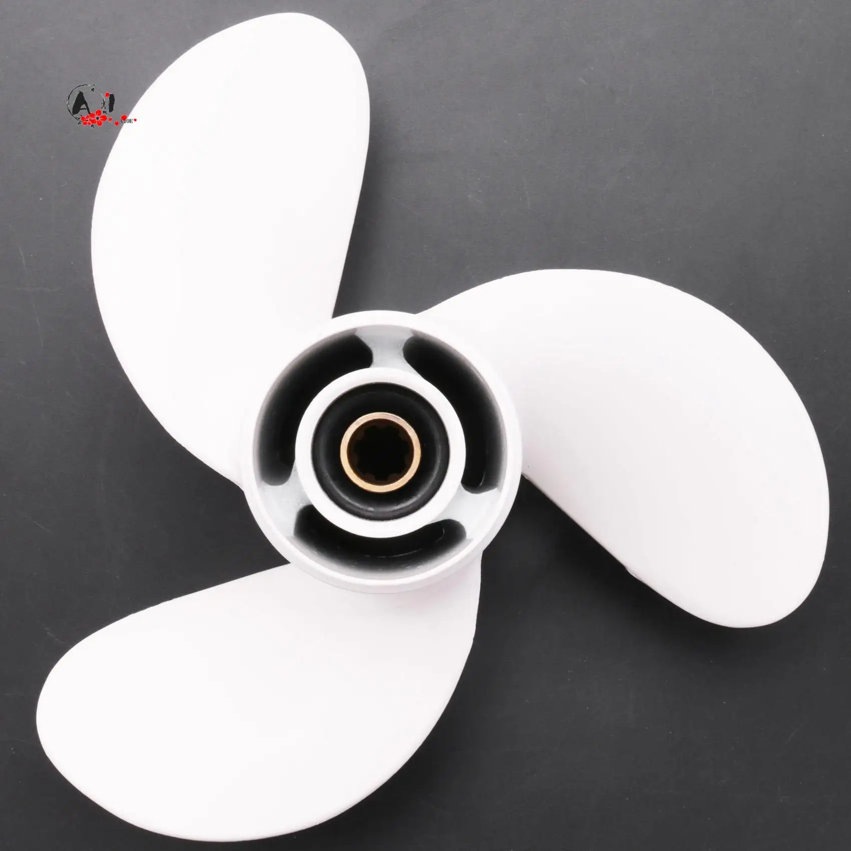 A10E-Boat Propeller 6G1-45943-00-El 8 1/2 X 7 1/2 For Yamaha Outboard Engine 6-8Hp Aluminum Alloy 3 Blades R Rotation 7 Spline T
A10E-Boat Propeller 6G1-45943-00-El 8 1/2 X 7 1/2 For Yamaha Outboard Engine 6-8Hp Aluminum Alloy 3 Blades R Rotation 7 Spline T