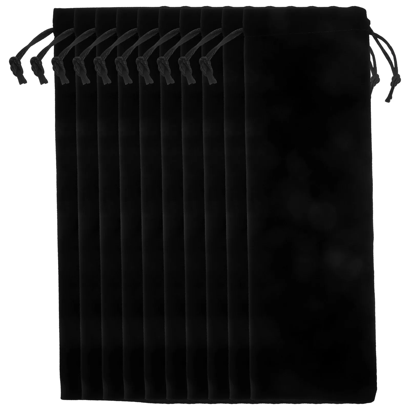 10pcs Cutlery Storage Bag Lint Material Simple Design Double Headed Drawstring Portable Travel Organizer for Fork Spoon
10pcs Cutlery Storage Bag Lint Material Simple Design Double Headed Drawstring Portable Travel Organizer for Fork Spoon