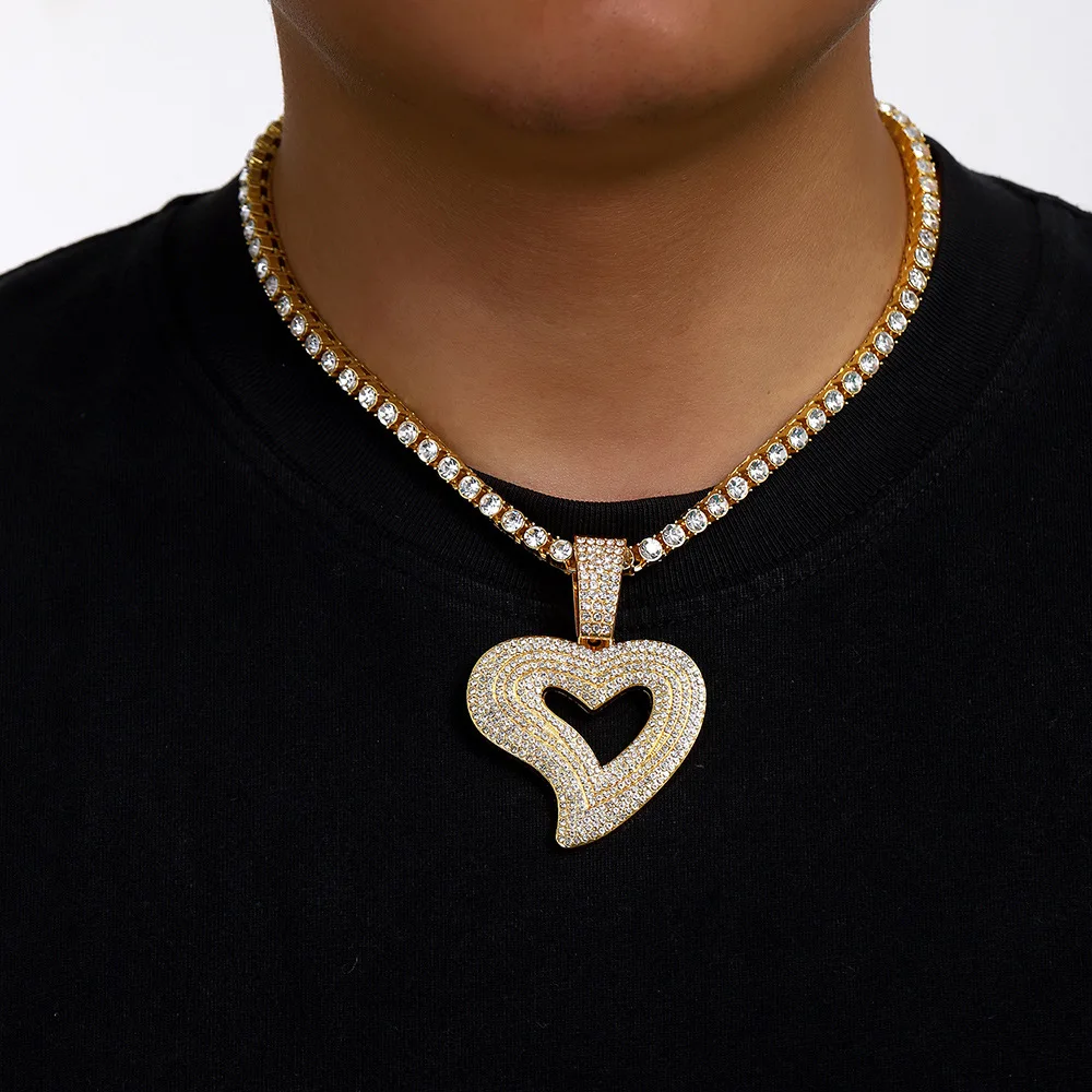 Аксессуары для самостоятельного изготовления: Новинка! Модный кулон в форме сердца из сплава с полным покрытием стразами, в стиле хип-хоп, кубинская цепочка, украшение (Temu)
Аксессуары для самостоятельного изготовления: Новинка! Модный кулон в форме сердца из сплава с полным покрытием стразами, в стиле хип-хоп, кубинская цепочка, украшение (Temu)