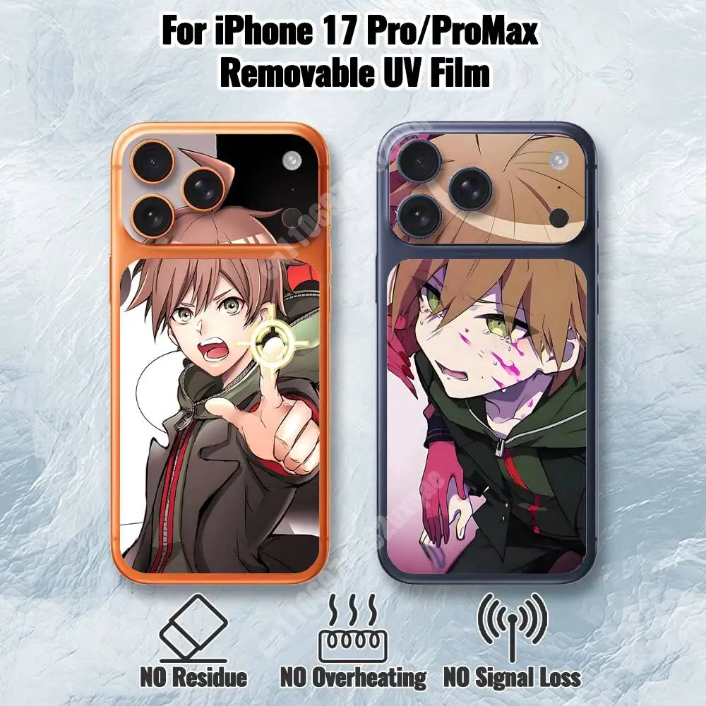 Danganronpa Naegi Makoto Removable UV Film for iPhone 17 Pro 17 ProMax HD Back Sticker
Danganronpa Naegi Makoto Removable UV Film for iPhone 17 Pro 17 ProMax HD Back Sticker