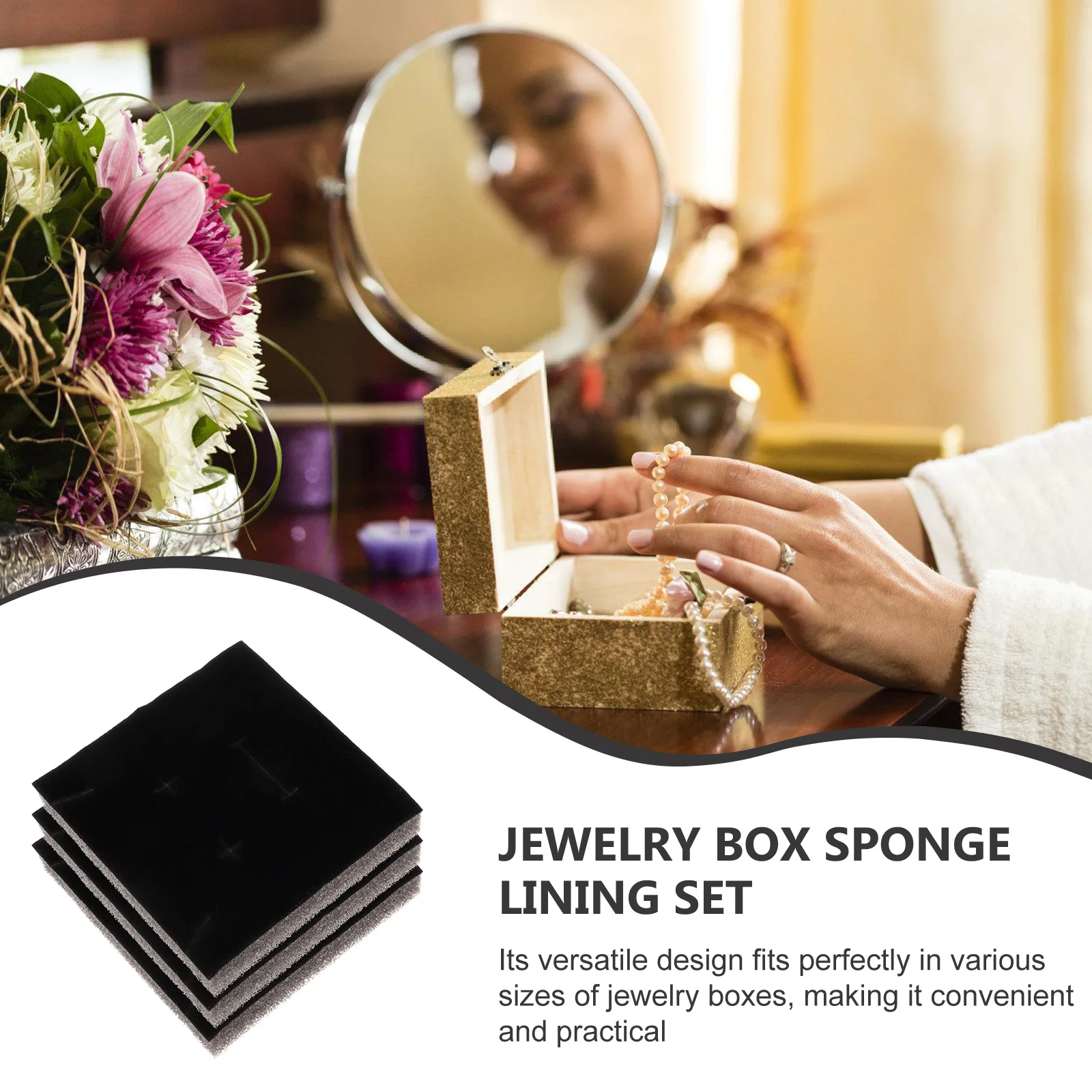 20 Pcs Jewelry Box Inserts White Lid Sponge Storage ganizer Ring Holder Embedded Cushion For Display Party Gifts
20 Pcs Jewelry Box Inserts White Lid Sponge Storage ganizer Ring Holder Embedded Cushion For Display Party Gifts