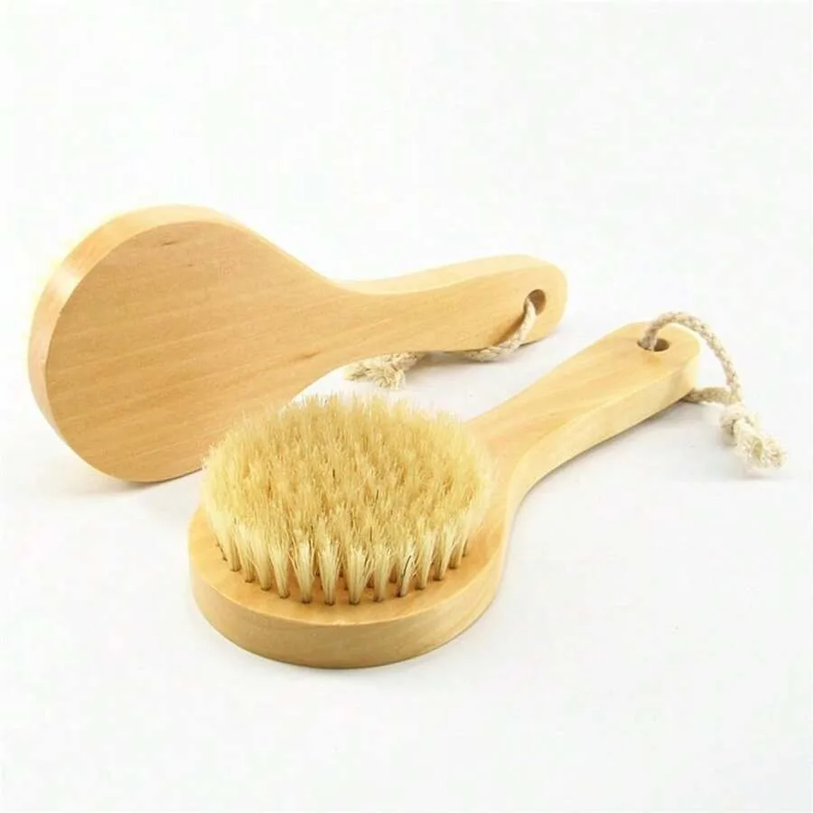 【New style】Wooden Short Handle Dry Body Brush Scrubber, 7.87 Inch Natural Bristles Bath and Shower Brush Scrubber., 38471379
【New style】Wooden Short Handle Dry Body Brush Scrubber, 7.87 Inch Natural Bristles Bath and Shower Brush Scrubber., 38471379