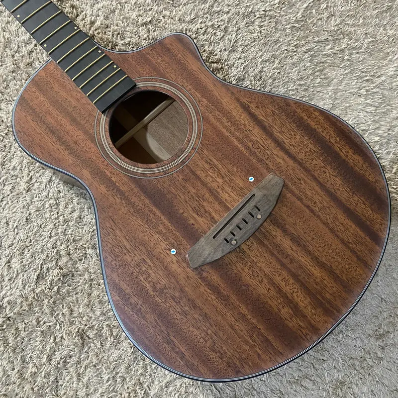 G424 40'GF All Solid Mahogany Body Genuine Zoller Electric&Acoustic Guitar with Shadow Preamp Unfinished Guitar Kits
G424 40'GF All Solid Mahogany Body Genuine Zoller Electric&Acoustic Guitar with Shadow Preamp Unfinished Guitar Kits