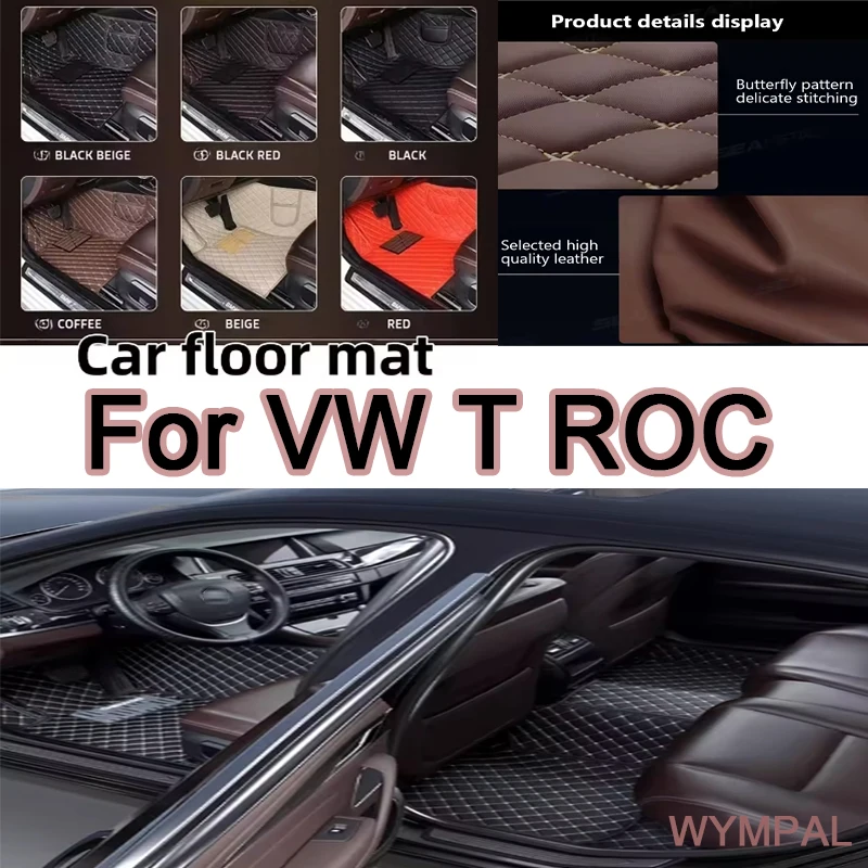 Роскошные автомобильные коврики для VW T ROC 2020 ~ 2022 АВТО дропшиппинг центр аксессуары для интерьера кожаные ковры коврики подушечки для ног
Роскошные автомобильные коврики для VW T ROC 2020 ~ 2022 АВТО дропшиппинг центр аксессуары для интерьера кожаные ковры коврики подушечки для ног