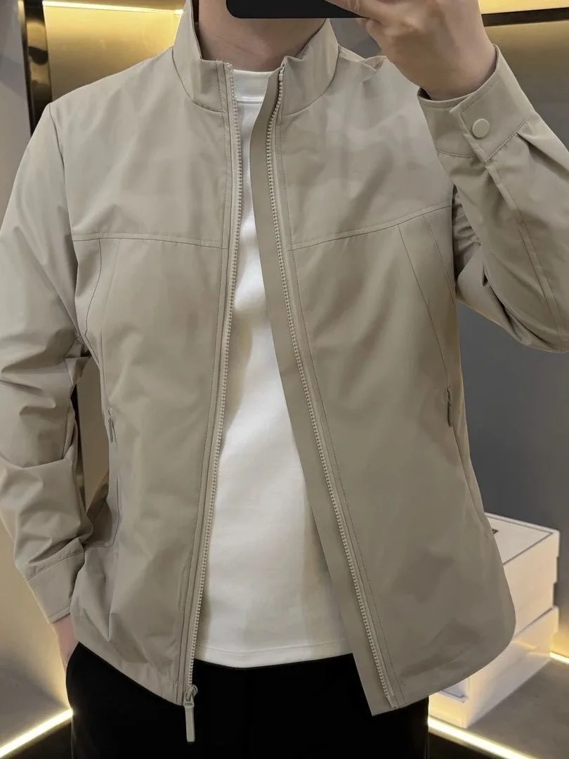 Faionable Pure Color Men's Jaet Busin Sle Zipper Closure Casual Fit Long Sve Polyester Cotton Blend Spring New
Faionable Pure Color Men's Jaet Busin Sle Zipper Closure Casual Fit Long Sve Polyester Cotton Blend Spring New