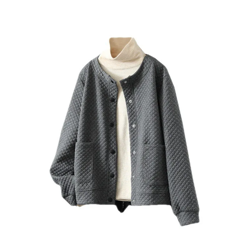 Fall 2023 plus Size Women's Quilted Cotton Thiened Warm round Ne ort Jaet Double ket Artistic Sle Loose Fit Coat
Fall 2023 plus Size Women's Quilted Cotton Thiened Warm round Ne ort Jaet Double ket Artistic Sle Loose Fit Coat