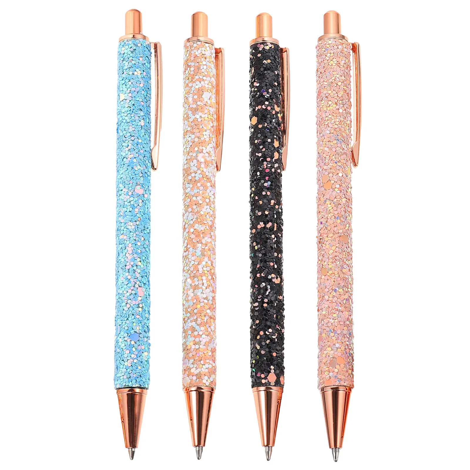 4Pcs Press Type Metal Ballpoint Pens Multi-Use Advertising Business Gift Pen Smooth Writing Stationery Souvenir
4Pcs Press Type Metal Ballpoint Pens Multi-Use Advertising Business Gift Pen Smooth Writing Stationery Souvenir