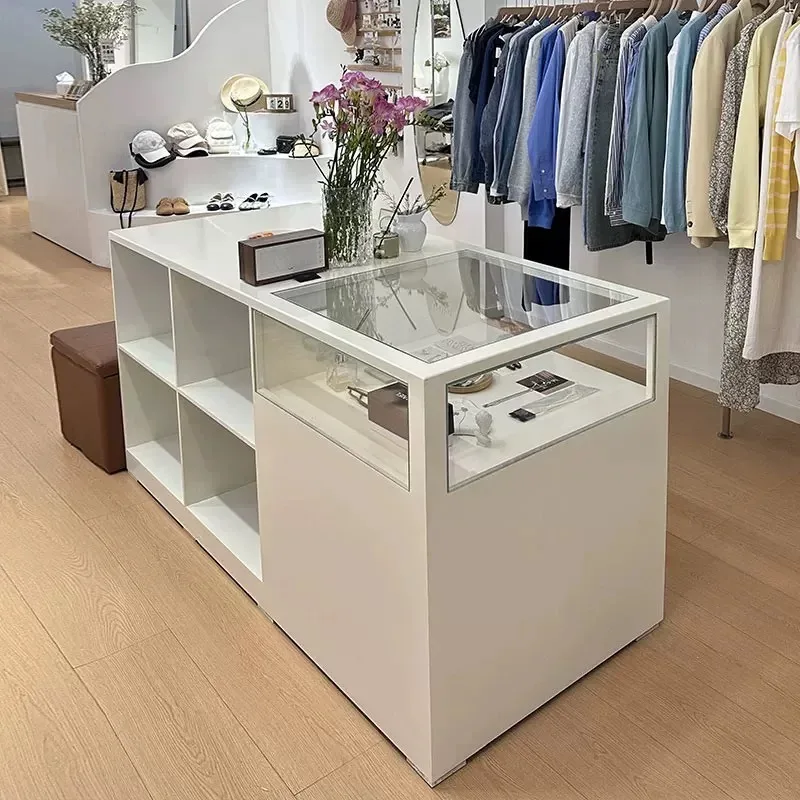 Clothing store Nakajima counter display cabinet Women's clothing store Nakajima counter water table display
Clothing store Nakajima counter display cabinet Women's clothing store Nakajima counter water table display