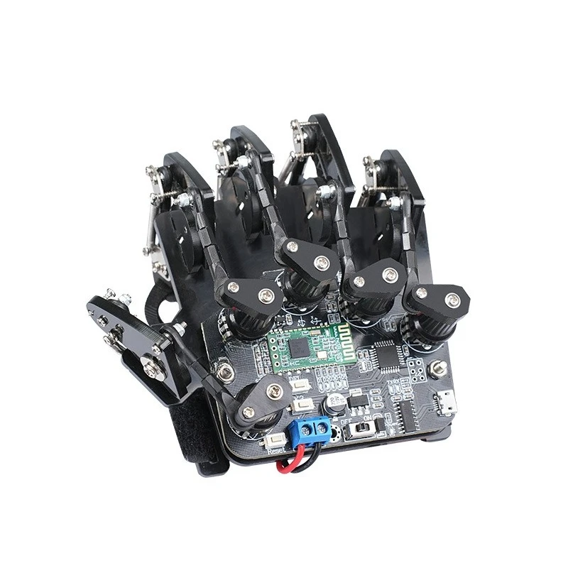 Open source motion sensing gloves/mechanical palm/smart car/compatible with Arduino programming robot Bluetooth control
Open source motion sensing gloves/mechanical palm/smart car/compatible with Arduino programming robot Bluetooth control