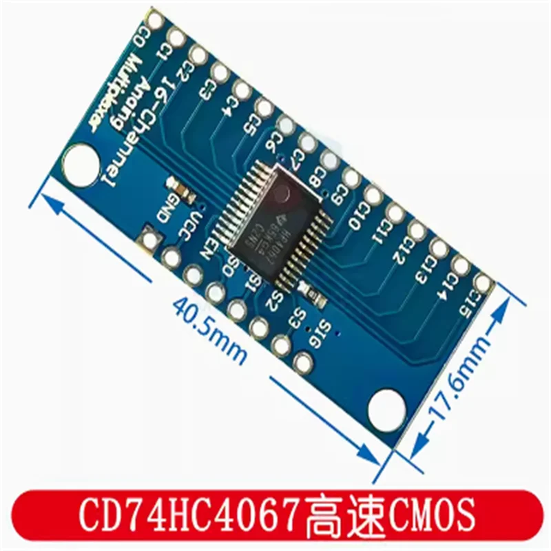 5pcs CD74HC4067 High Speed CMOS 16-Channel Analog Multiplexer For Analog/Digital
5pcs CD74HC4067 High Speed CMOS 16-Channel Analog Multiplexer For Analog/Digital
