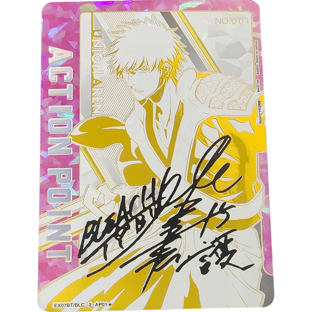 Anime BLEACH Kurosaki Ichigo UA UNION ARENA Collection Card Bronzing Signature Card Textured Refractive Flash Child Gifts
Anime BLEACH Kurosaki Ichigo UA UNION ARENA Collection Card Bronzing Signature Card Textured Refractive Flash Child Gifts