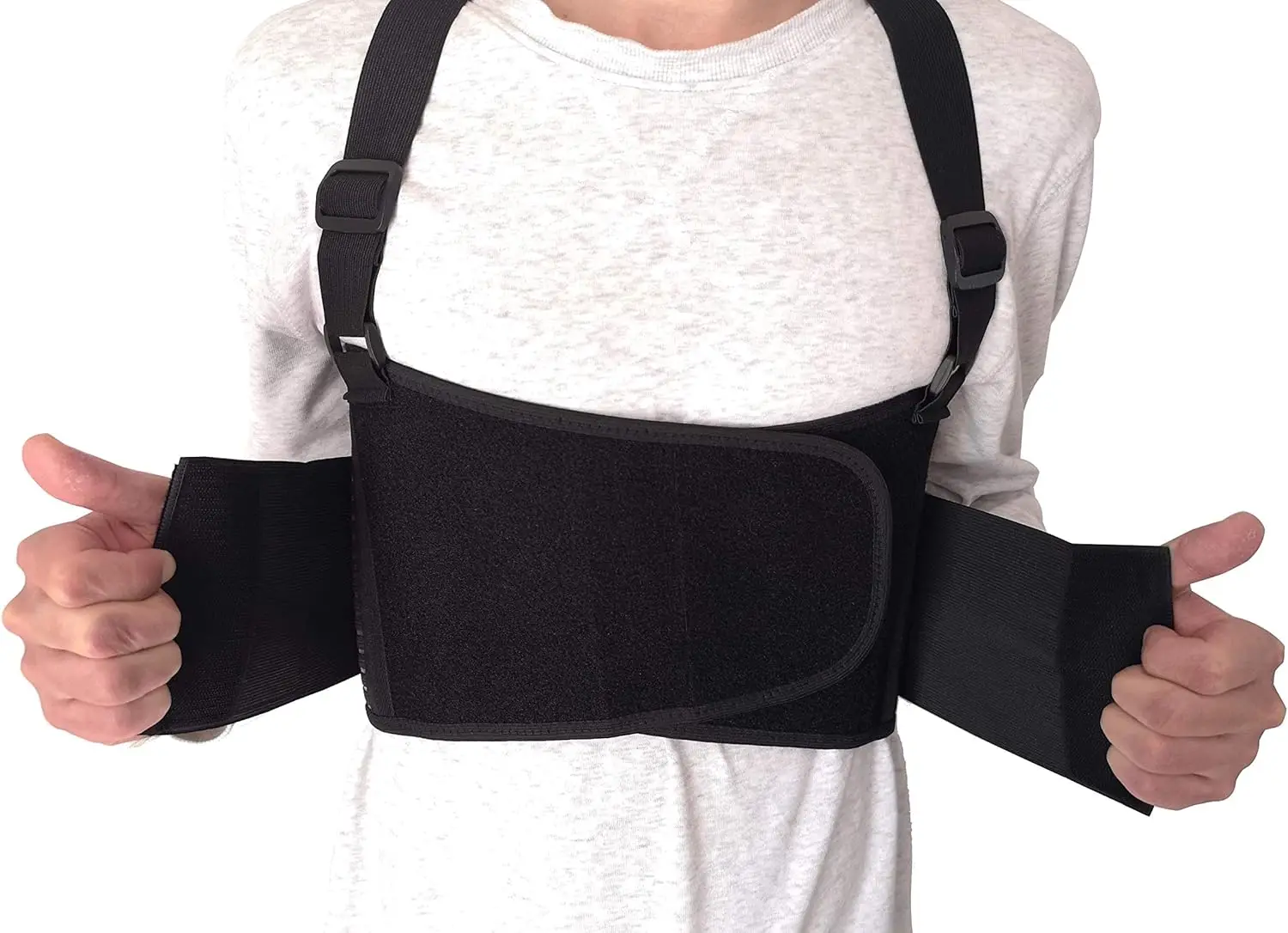Rib and Chest Support Brace, Broken Rib Brace, Breathable Rib Belt for Sore or Bruised Ribs, Sternum Injuries, Dislocated Ribs Protection, Pulled Muscle Pain (XL)
Rib and Chest Support Brace, Broken Rib Brace, Breathable Rib Belt for Sore or Bruised Ribs, Sternum Injuries, Dislocated Ribs Protection, Pulled Muscle Pain (XL)