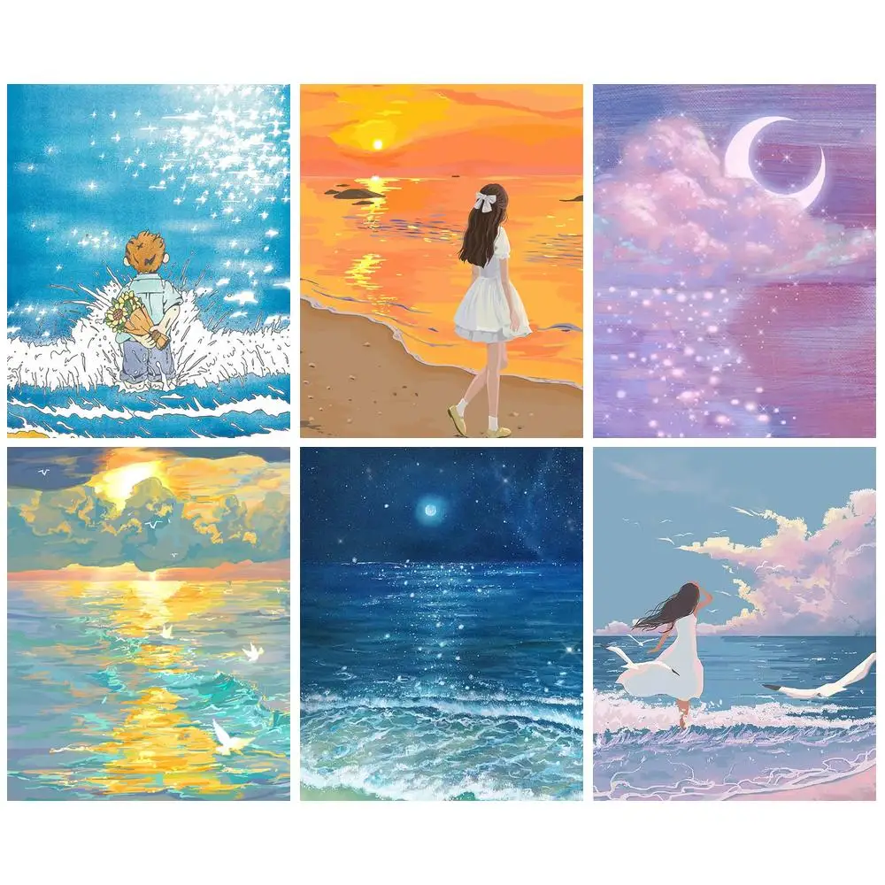 PhotoCustom 40x50cm Painting By Number Starry Sea Diy Painting By Number Landscape Painting Home Decor
PhotoCustom 40x50cm Painting By Number Starry Sea Diy Painting By Number Landscape Painting Home Decor