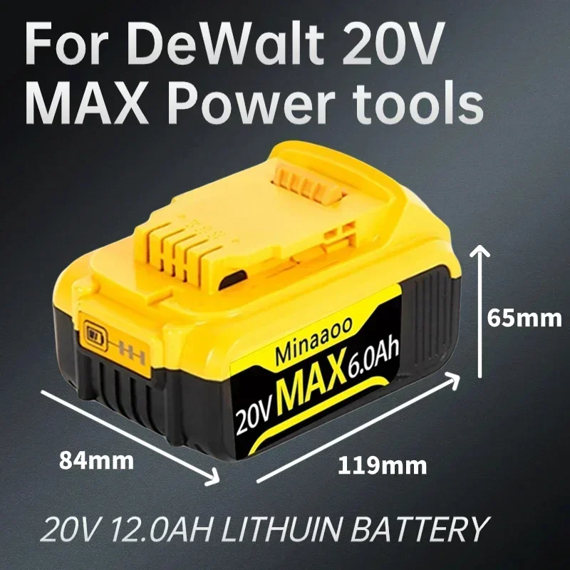 For DeWalt 20V 20 Volt Max 8.0AH Lithium Battery DCB206-2 DCB205-2 DCB205 DCB201 DCB203
For DeWalt 20V 20 Volt Max 8.0AH Lithium Battery DCB206-2 DCB205-2 DCB205 DCB201 DCB203