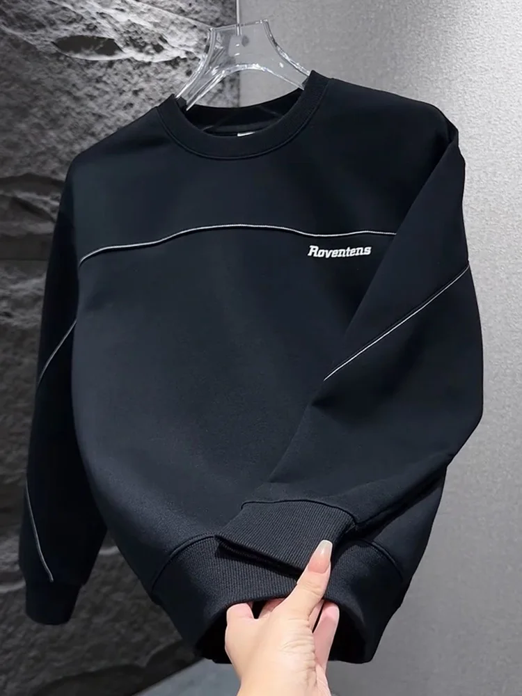 Faionable Embroidered Letter Sweatirt Men's Casual Versatile Long Sve round Ne Base irt Autumn Winter New Arrival
Faionable Embroidered Letter Sweatirt Men's Casual Versatile Long Sve round Ne Base irt Autumn Winter New Arrival