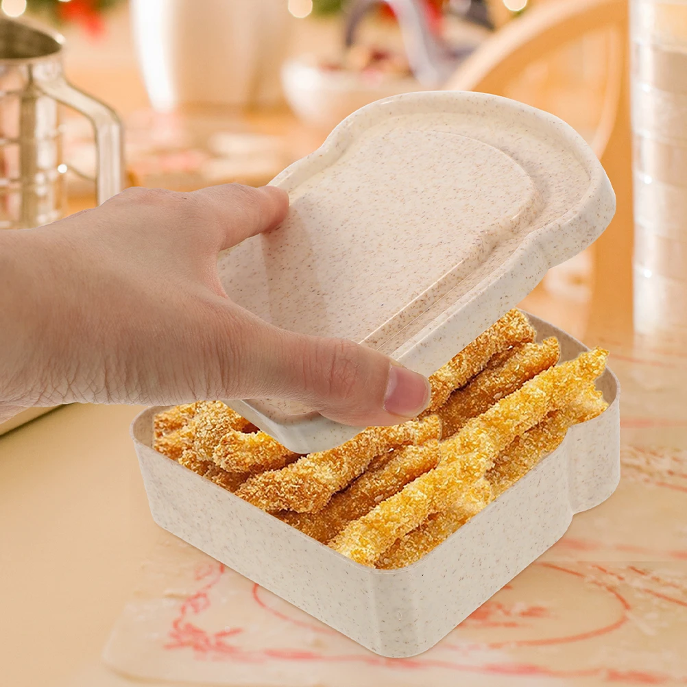 3pcs Sandwich Boxes Bread Toast Storage Holders Portable Picnic Food Containers Leakproof Fruit Vegetable Dessert Boxes For
3pcs Sandwich Boxes Bread Toast Storage Holders Portable Picnic Food Containers Leakproof Fruit Vegetable Dessert Boxes For