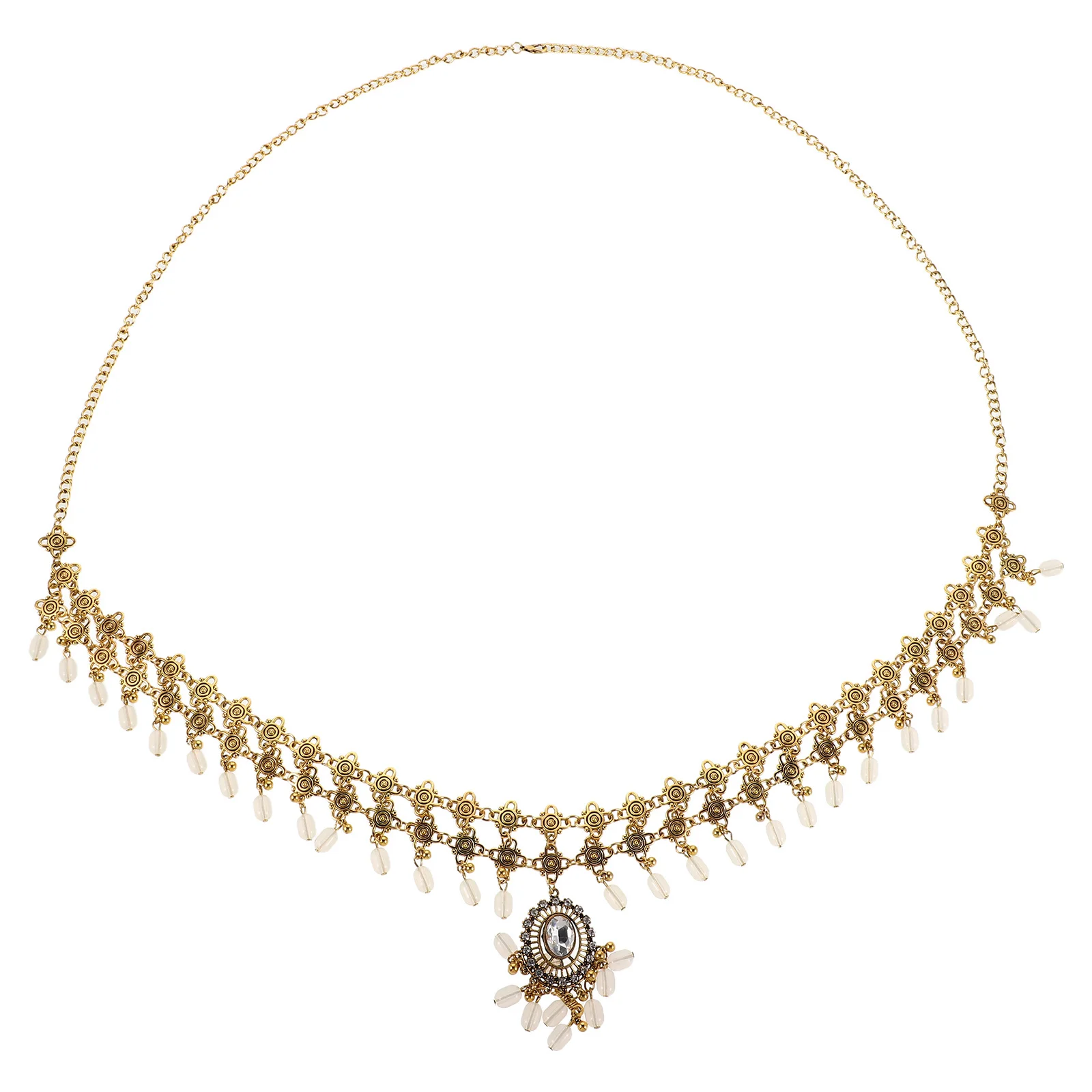 Boho Geometric Rhinestone Tassel Waist Chain Retro Ethnic Belly Jewelry Long Chain Body Waist Belt for Dance Festival
Boho Geometric Rhinestone Tassel Waist Chain Retro Ethnic Belly Jewelry Long Chain Body Waist Belt for Dance Festival
