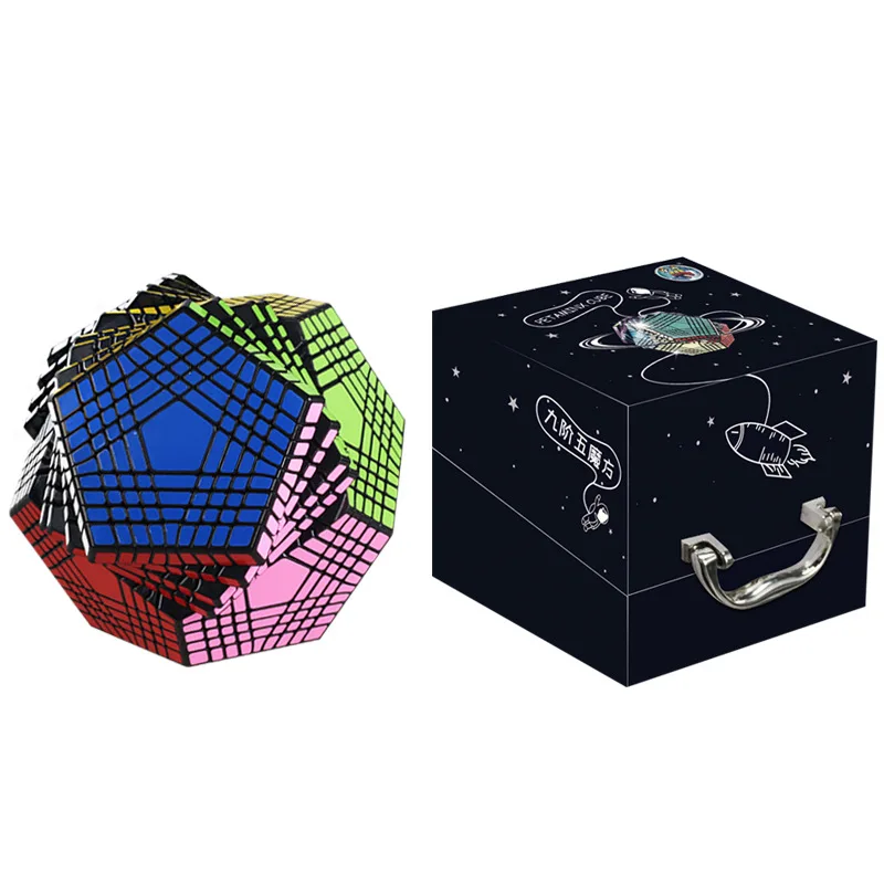 SengSo 9X9 Megaminx Cube Black Body Megaminx Cube Игрушка-головоломка с высокой сложности
SengSo 9X9 Megaminx Cube Black Body Megaminx Cube Игрушка-головоломка с высокой сложности