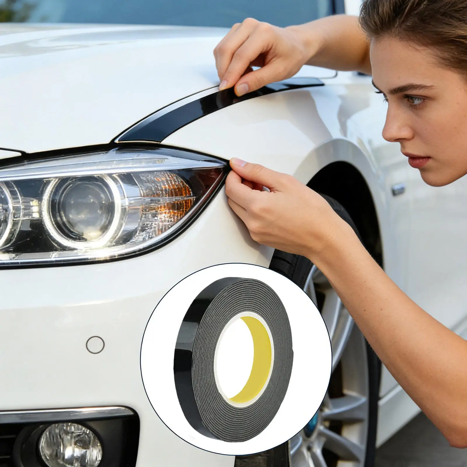 Automotive Double-Sided Adhesive Tape Strong Adhesion on Car Exterior And interior for Moldings Badges Temporary Parking
Automotive Double-Sided Adhesive Tape Strong Adhesion on Car Exterior And interior for Moldings Badges Temporary Parking