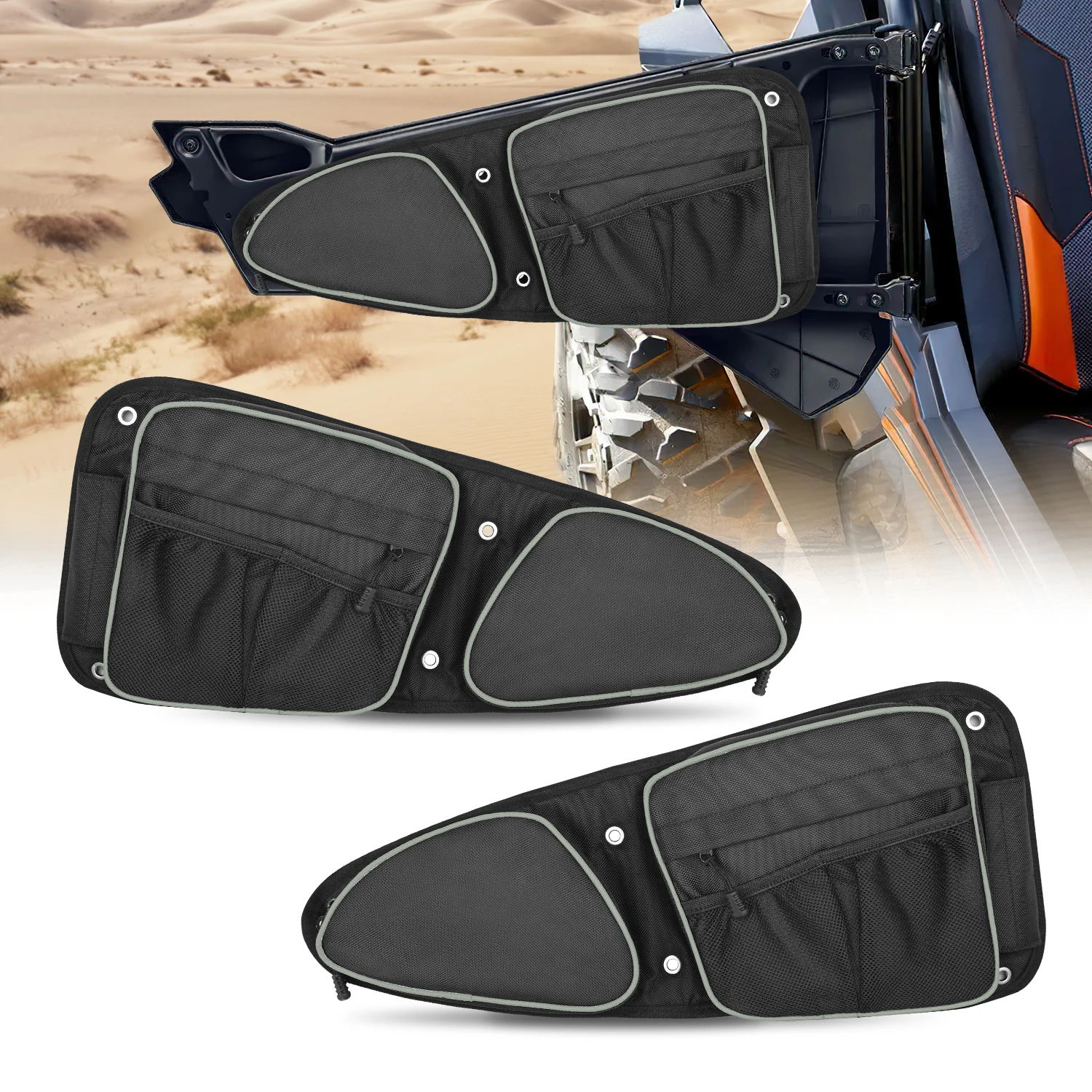 Frokom Front RZR Storage Bags with Knee Protection Pads and Upgraded Zipper - Side by Side Door Bags with Cup Holder Compatible with RZR XP Turbo 1000 Turbo S 900XC S900 S1000 2014-2023
Frokom Front RZR Storage Bags with Knee Protection Pads and Upgraded Zipper - Side by Side Door Bags with Cup Holder Compatible with RZR XP Turbo 1000 Turbo S 900XC S900 S1000 2014-2023