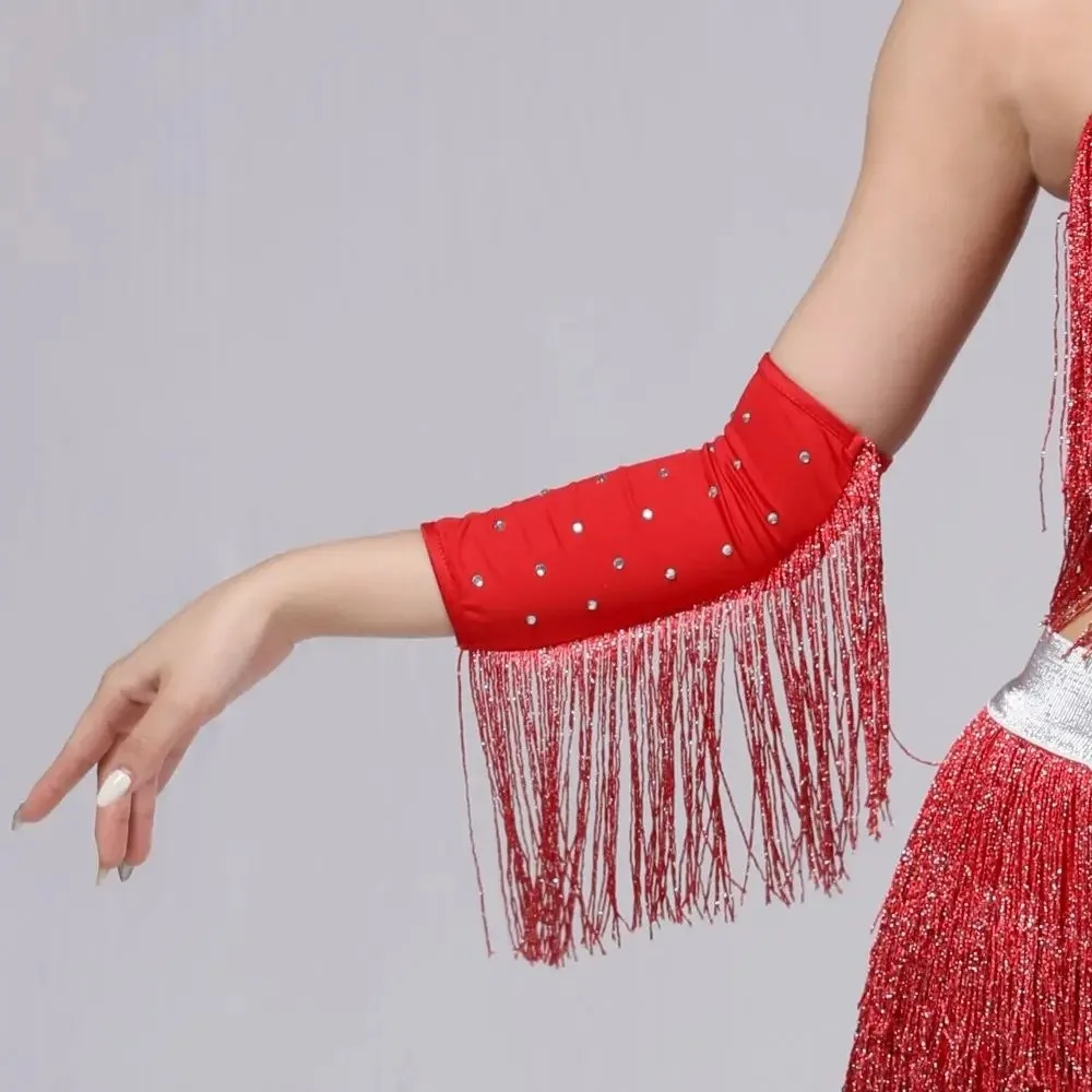 Solid Color Latin Dance Arm Sleeves Elastic Drilling Rhinestone Rhinestone Dance Sleeves Flash Effect Thin
Solid Color Latin Dance Arm Sleeves Elastic Drilling Rhinestone Rhinestone Dance Sleeves Flash Effect Thin