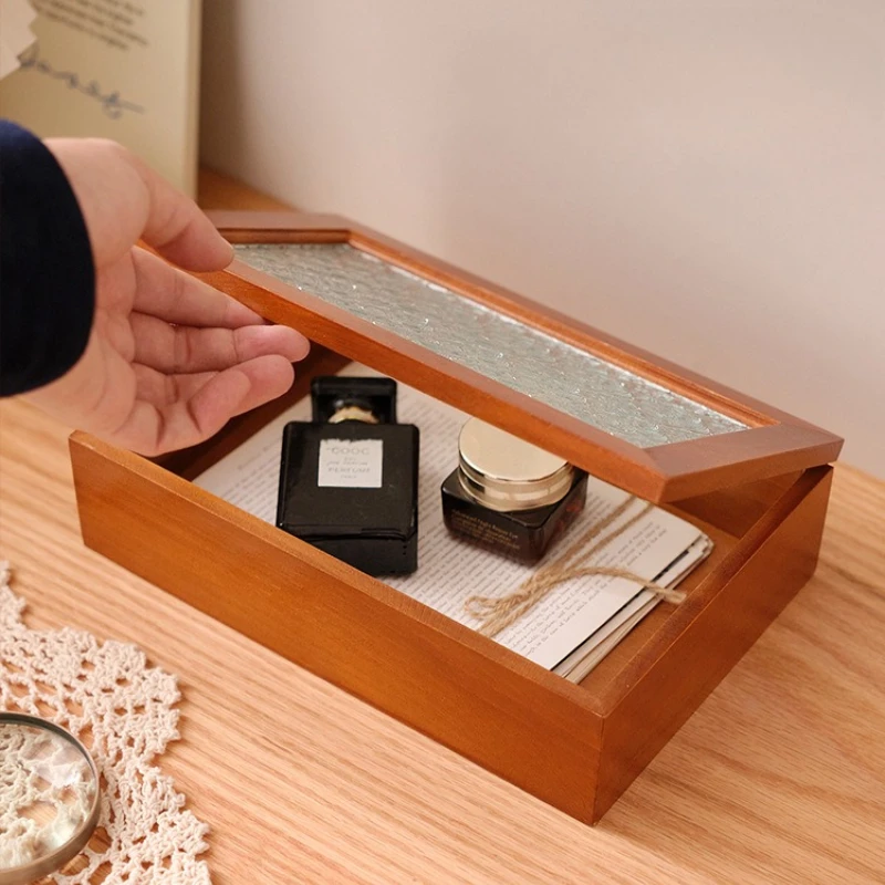 Solid Wood Jewellery Boxes Luxury Glass Jewellery Storage Boxes Earring Bracelet Jewelry Case Small Things Storage Organizer
Solid Wood Jewellery Boxes Luxury Glass Jewellery Storage Boxes Earring Bracelet Jewelry Case Small Things Storage Organizer