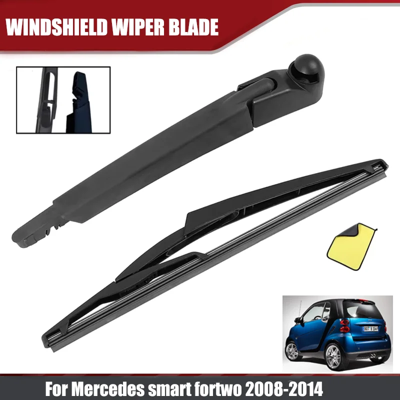 Wiper 11" Rear Wiper Blade Arm Set Kit fits For Mercedes Benz smart fortwo 2008-2014 Windscreen Rear Window Rubber Wiper
Wiper 11" Rear Wiper Blade Arm Set Kit fits For Mercedes Benz smart fortwo 2008-2014 Windscreen Rear Window Rubber Wiper