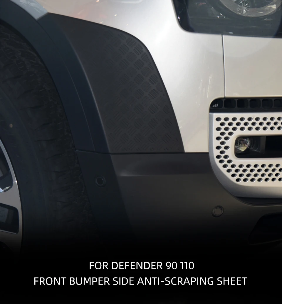 ROLFES Front Bumper Side Scratch Protector Board For Land Rover Defender 90 110 2020 2022 2023 Car Accessories
ROLFES Front Bumper Side Scratch Protector Board For Land Rover Defender 90 110 2020 2022 2023 Car Accessories