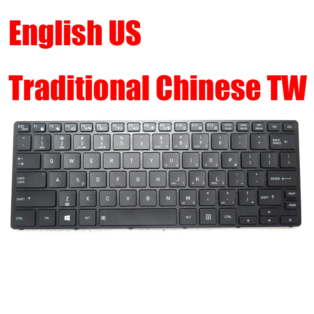 Клавиатура для ноутбука US TW для DynaBook, Portege A30-E, Tecra A30-G A30-J, английская традиционная китайская черная новая
Клавиатура для ноутбука US TW для DynaBook, Portege A30-E, Tecra A30-G A30-J, английская традиционная китайская черная новая