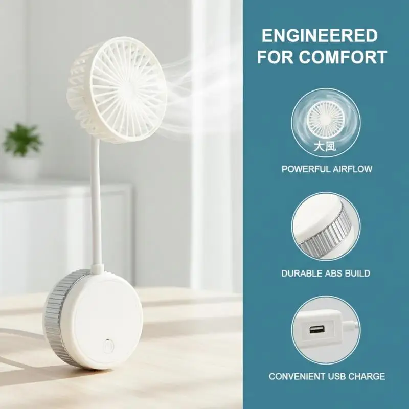 Mini Fan with Suction Cup 360 Degree Rotating Rechargeable Foldable Handheld Design for Office Travel Bedside
Mini Fan with Suction Cup 360 Degree Rotating Rechargeable Foldable Handheld Design for Office Travel Bedside