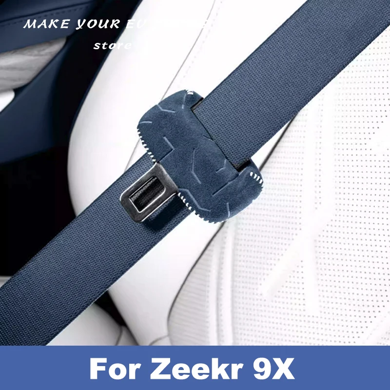 For Zeekr 9X 2025 2026 Car Seat Belt Buckle Suede Protective Cover Safety Belt Collision Prevention Car Modification Accessories
For Zeekr 9X 2025 2026 Car Seat Belt Buckle Suede Protective Cover Safety Belt Collision Prevention Car Modification Accessories
