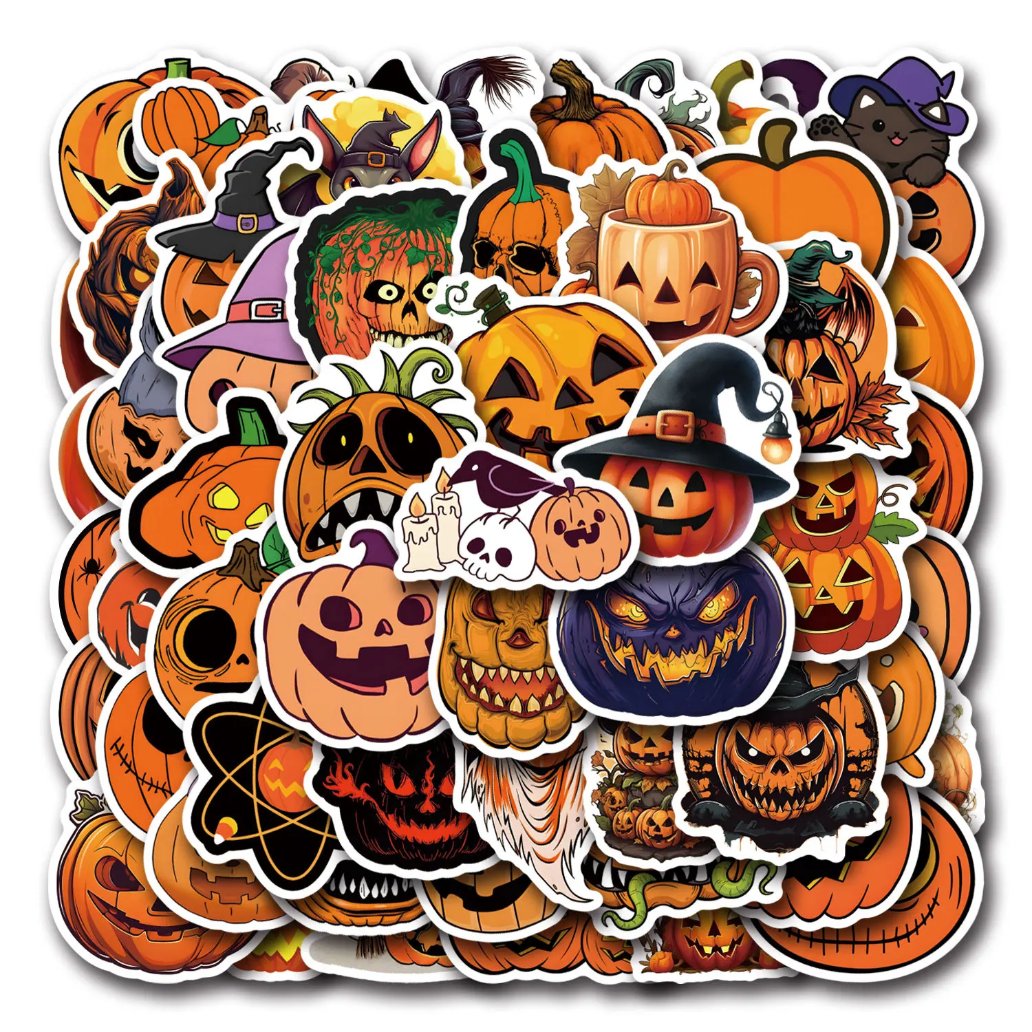 10/55/110PCS Halloween Pumpkin Elements Graffiti Materials Holiday Decoration iPad Laptop Car Luggage Water Cup Sticker Kids Toy
10/55/110PCS Halloween Pumpkin Elements Graffiti Materials Holiday Decoration iPad Laptop Car Luggage Water Cup Sticker Kids Toy