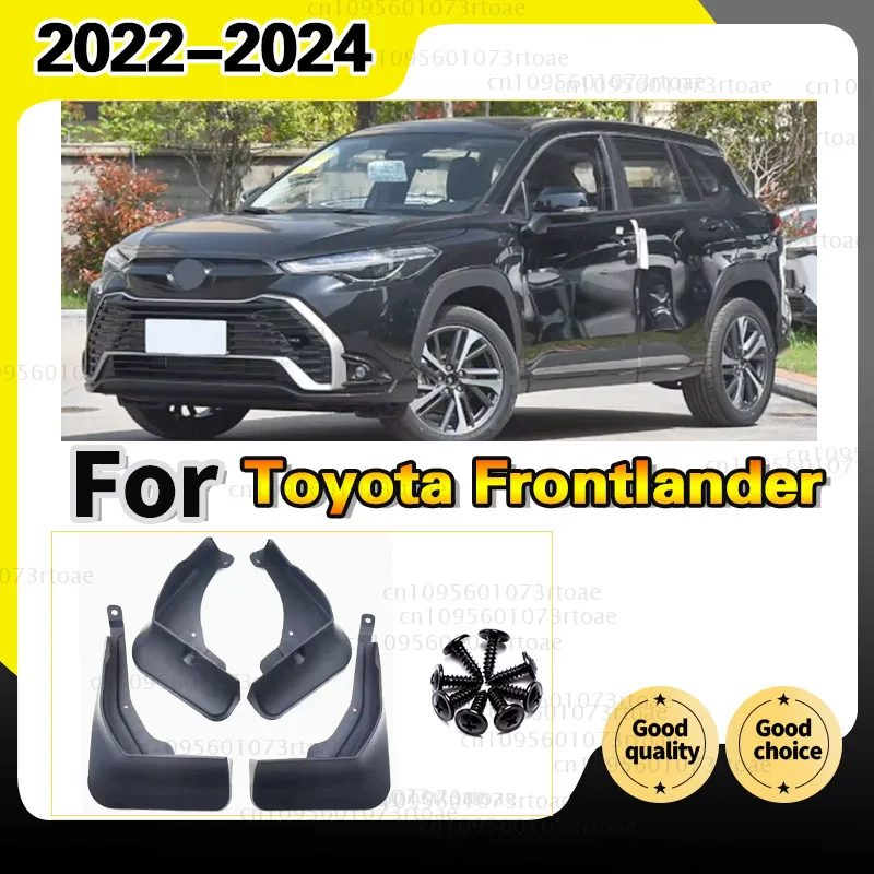 For TOYOTA Frontlander 2022-2024 Mudguards Fender Mudflaps Front Rear Flares Splash Guards Cover Car Accessorie
For TOYOTA Frontlander 2022-2024 Mudguards Fender Mudflaps Front Rear Flares Splash Guards Cover Car Accessorie